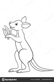 All kangaroo page coloring sheets joey cute pages free printable. Coloring Page Kangaroo Coloring And Drawing
