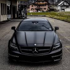 Matte Black Mercedes Matte Black Cars Black Car Luxury Cars