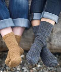 You're in the right place! Basic Sock In 2 Gauges Pattern Churchmouse Yarns Teas