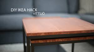 Who doesn't like to have a high end looking home on an affordable budget? Diy Ikea Hack Vittsjo Couchtisch Youtube