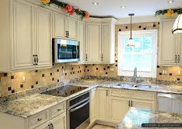 outstanding travertine tile kitchen