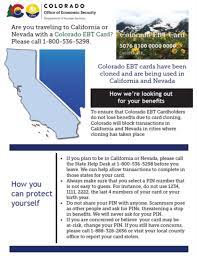 Your cash assistance must be used only to provide for the basic needs of the children and adults for whom assistance is being provided. Colorado Quest Card Ebt Jefferson County Co