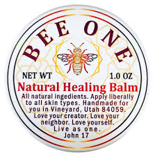 Bee One Original Natural Healing Balm, Large Tin (1 fl oz)