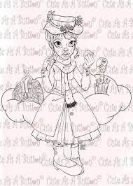 Img00520 Mary Poppins Digital Digi Stamp In 2020 Digi Stamp Digital Stamps Digi Stamps