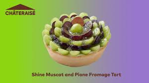 Indulge in this tantalizing tart with seasonal grapes beautifully ...