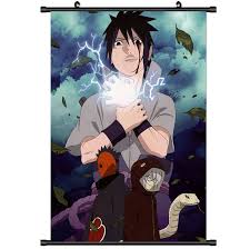 Hot Anime Naruto Sasuke Wall Poster Scroll Cosplay 2807 Anime Anime Naruto Uchiha