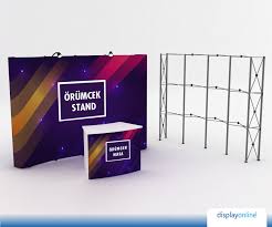 Saglamlik Ve Fark Edilebilirligin Bir Araya Geldigi Orumcek Stand Ve Orumcek Masa Cozumleri Displayonline Da Orumcekstand Orumcekmasa Banner Orumcek Reklam