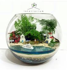 Pin By Laura Chinchilla On Cam Saksi Teraryum Glass Pots Terrarium Scene Miniature Fairy Gardens Terrarium