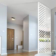 Cloison en bois leroy merlin. Cloison De Separation Chevron Acier Blanc L 88 X P 3cm Leroy Merlin