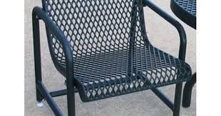 Outdoor Patio Chair Expanded Metal Mesh