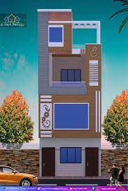 House outer design modern small house design house front design 3 storey house design architect indian home design front elevation designs metal railings aluminium windows indian homes. 15 Ft Modern Elevation Small House Design Exterior Building Front Designs Small House Front Design