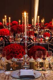 Red Gold Wedding Red Gold Wedding Wedding Centerpieces Wedding Decorations
