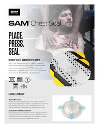 SAM Chest Seal Combo Pack
