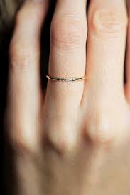 Thin Diamond Wedding Ring Diamond Wedding Band Simple Etsy Tiny Diamond Ring Diamond Wedding Bands Thin Diamond Band