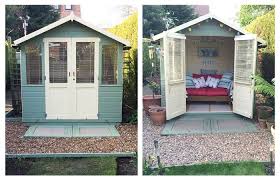 10 Ideas For Decorating A Summerhouse Small Summer House Summer House Interiors Summer House Garden