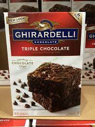 Not only can you get a whole batch for less than three bucks (the price of a single fancy bakery brownie), but they consistently bake up with perfectly shiny crusts, chewy edges, and fudgey cente. Ghirardelli Chocolate Brownie Mix 120 Ounce Box Costcochaser