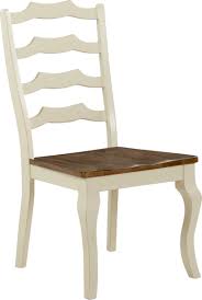 Twin Lakes Off White Ladder Back Side Chair Side Chairs Chair Side Chair Room