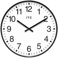 infinity instruments round wall clock 19 1516 blackwhite office depot infinity instruments round wall clock 19 15 16 black white item 132428
