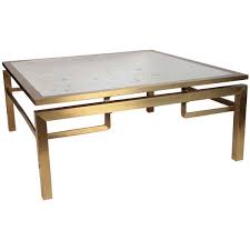 Elegant art deco coffee table with star veneer top, gold plated and/or black high gloss details and base. French Art Deco Period Brass Coffee Table Found On Polyvore Art Deco Coffee Table Art Deco Furniture Art Deco Side Table