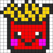 Resultado De Imagen De Comida Kawaii Pixel Art Motifs Perler Perles A Tisser Motifs Perles Hama