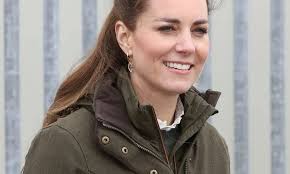 Duchess Kate: Forest Marl Country Knit Sweater by Holland Cooper