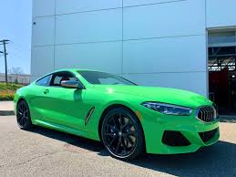 Individual Verde Mantis Bmw M850i Has Bright Red Interior Bmw Red Interiors Red Car