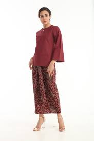 Touch device users, explore by touch or with swipe gestures. 15 Trend Terbaru Design Baju Kurung Kedah Batik Lamaz Morradean