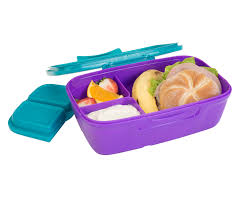 Decor Go Xl Divided Lunchbox 2 7l Decor