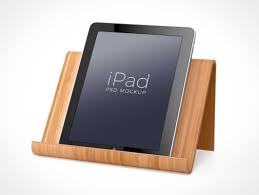 Free Ipad Plus Wooden Stand Mockup Free Ipad Wooden Mockup Psd Free Ipad Ipad Mockup Psd Ipad