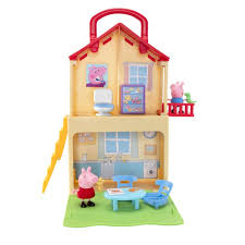She has many friends, but suzy sheep is her best friend (although peppa becomes best friends with belinda bear after suzy ditches peppa for pedro pony in poppies. Peppa Pig Pop N Play House Playset Walmart Com Walmart Com