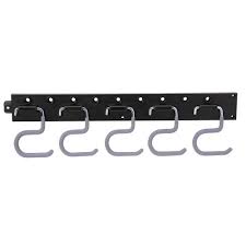 No longer do you have to hang yard tools on nails on the wall where studs exist. Everbilt 64 In Wall Mounted Modular Storage System 18020 The Home Depot Wall Storage Systems Modular Storage Garden Tool Storage