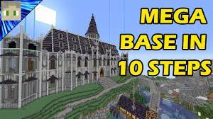 How to build epic bases in survival minecraft? How To Build A Mega Base In Minecraft Tutorial In 10 Simple Steps Youtube