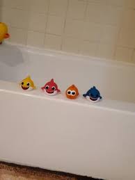 For some kids, bath time is the best time of the day, and they never want to get out of the warm, bubbly water. Pinkfong Baby Shark Official By Wowwee Baby Shark Bath Squirt Toy 4 Pack For Ages 2 Walmart Com Walmart Com