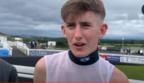 WATCH: Young Limerick jockey Calum Hogan celebrates first racecourse success
