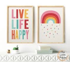 Set Of Two Nursery Prints Set Of 2 Girls Bedroom Art Boys Etsy Girls Bedroom Art Boy Wall Art Girl Bedroom Walls