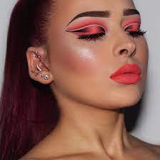 Today S Post Is Inspired By Hudabeauty S Liquid Matte Lipstick In Wild Child I Feel In Love With This Neon Co Matte Liquid Lipstick Eye Makeup Matte Lipstick