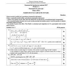 Domeniul funcţional curriculum şi activitate extraşcolară. Simulare Bacalaureat 2017 Subiectele Si Baremele Integrale De La Simularea La Matematica Si Istorie Clasa A Xii A Hotnews Mobile