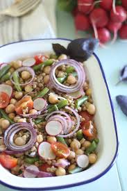Regolare di sale e condire con olio crudo. Ricetta Insalata Di Lenticchie E Ceci Cirio