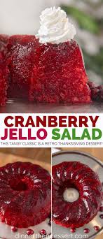 My mother took advantage of my close proximity to borrow my oven for dishes. Cranberry Jello Salad Is A Holiday Favorite Molded Jello Dessert With Raspberry Jello Cranberry Sauce And P Jello Salad Cranberry Jello Cranberry Jello Salad