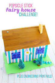 Constructed entirely out of popsicle sticks, except for the window frames, it projects the actual design of a simple countryside house. Building Popsicle Stick Structures Steam Project Sugar Spice And Glitter