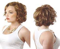 Cute Cropped Curled Jaw Length Bob Haircut Chin Length Hair Chin Length Haircuts Wedge Hairstyles