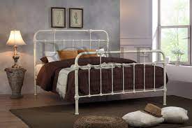 Romantics will fall in love with our traditional double metal bed frames. Berlin Double Metal Bed Frame Cream Hospital Style Small Double King Size Beds Ebay