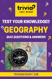 It's like the trivia that plays before the movie starts at the theater, but waaaaaaay longer. 100 Geography Quiz Questions And Answers Trivia Quiz Night Geography Quiz Questions Geography Quiz Quiz Questions And Answers