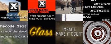 30 free clean titles pack final cut pro presets and templates in this collection and add them to your video editing. 8 New Free Plugins For Final Cut Pro X On Freeeffectfriday