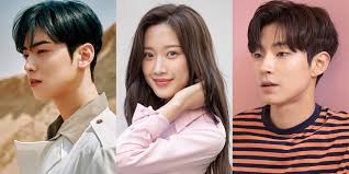 Goddess advent) is a 2020 south korean television series starring moon ga young, cha eun woo, hwang in yeop, and park yoo na. Moon Ga Young Cha Eun Woo Hwang In Yeop Begin Filming For Tvn Drama True Beauty Allkpop