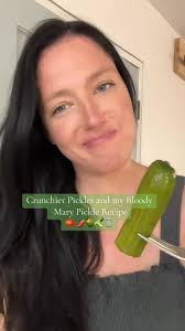 Crunchier, Crispier Pickle Tips:Start with Fresh, Small Cucumbers 1" in  diameter or smaller Keep cucumber coldSoak them in ice water for 30 minutes  prior to UseCut off Blossom End or add Tannins in ...