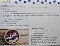 Acai Bowl By Danette May Best Banana Bread Acai Smoothie Packs Smoothie Packs