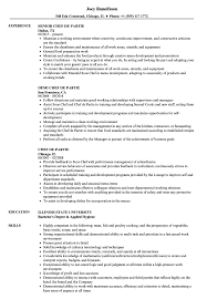 Sample resume format for fresh graduates two page format. Chef De Partie Resume Samples Velvet Jobs