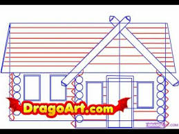 How To Draw A Log Cabin Step By Step Youtube Cleanpng provides you with hq old cabin transparent png images, icons and vectors. how to draw a log cabin step by step