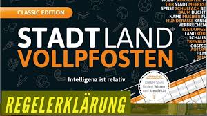 Maybe you would like to learn more about one of these? Stadt Land Vollpfosten Aufbau Regeln Anleitung Let S Play Kartenspiel Youtube